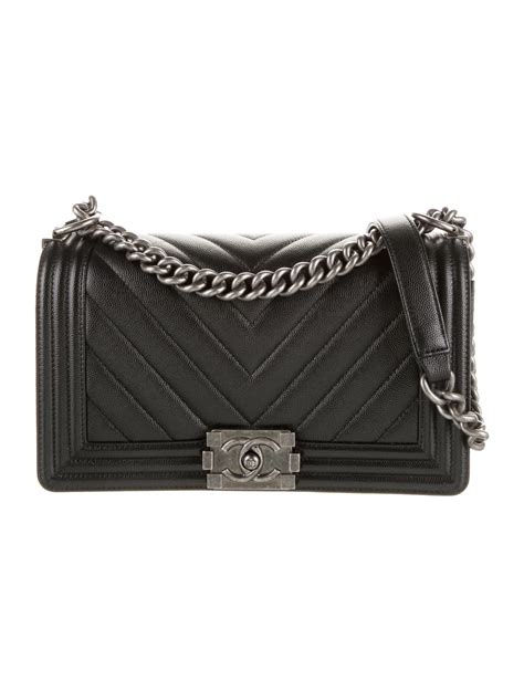 chanel boy bag new medium chevron|Chanel boyfriend bag.